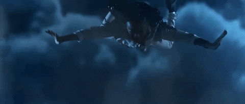 Skydiving Skai Jackson Movie GIF