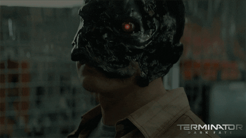 Skynet From Terminator Dark Fate GIF