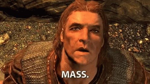 Skyrim The Elder Scrolls Mass Confusion GIF