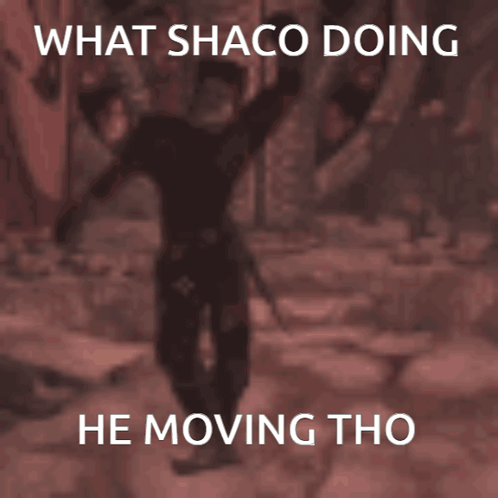 Skyrim What Shaco Doing GIF