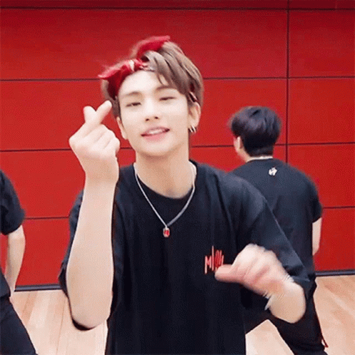 Skz Hyunjin Love You GIF