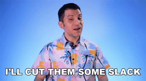 Slacker Boy Says I'll Cut Them Some GIF