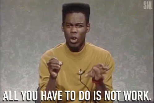 Slacker Do Not Work GIF
