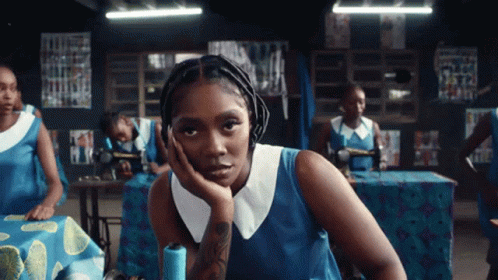 Slacker Girl Inside The Class GIF