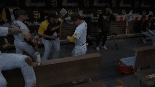 Slam Diego Padres Cowboy Dance GIF
