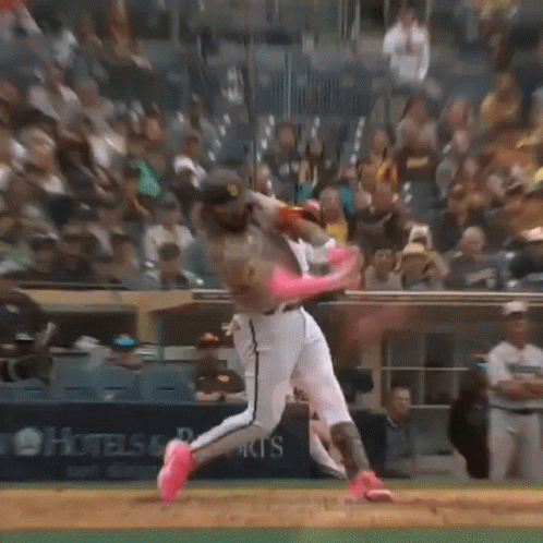 Slam Diego Padres Fernando Tatis Hitting Baseball GIF