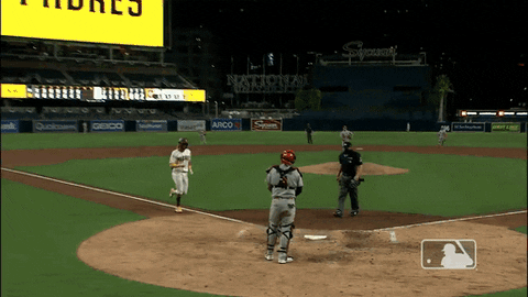 Slam Diego Padres Fernando Tatis Saved Base GIF