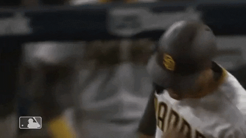 Slam Diego Padres Hand Signal GIF