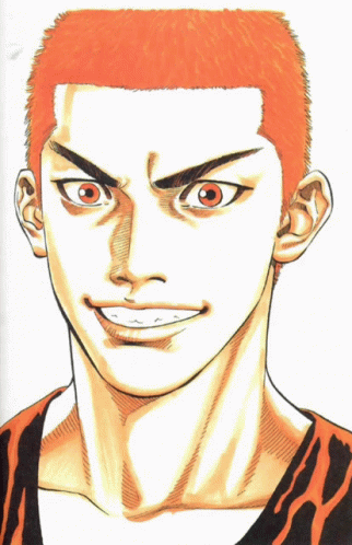 Funny Slam Dunk Sakuragi Hanamichi Dog Look Alike GIF