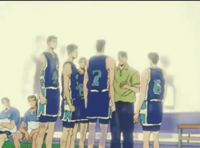 Slam Dunk Good Looking Sendoh Akira GIF