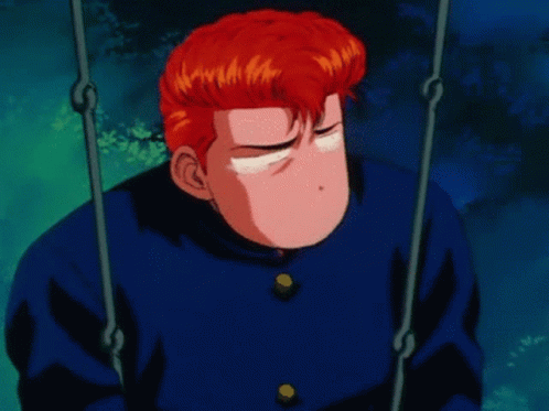 Slam Dunk Ryota Miyagi Hanamichi Sakuragi Sad Faces GIF