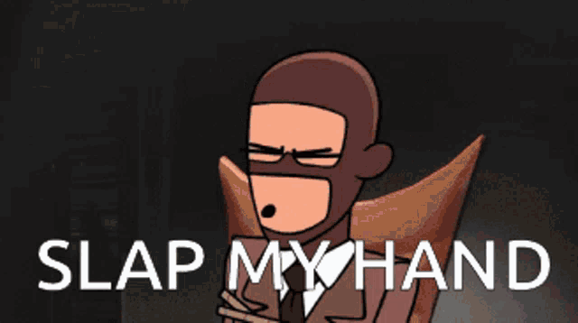 Slap My Hand The Spy GIF