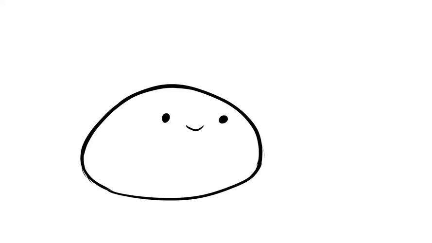 Slapping Blob Sketch Hehehe GIF