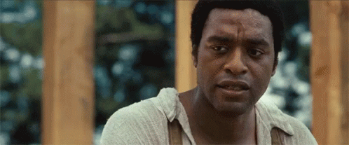 British Actor Chiwetel Ejiofor Slave GIF
