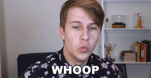 Slazo Youtuber Saying Whoop Whoop GIF