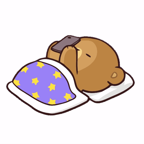 Sleep Cute Mocha Falling Asleep While Texting GIF