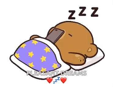 Sleep Cute Mocha Pleasant Dreams GIF
