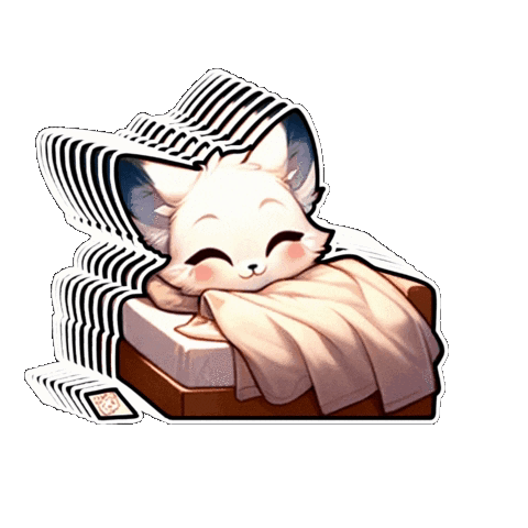 Sleep Cute Sleepy Dormi In Adorable Chibi Style GIF
