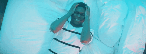 Sleep Stress Migraine Reaction GIF