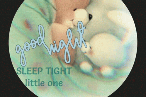 Sleep Tight Good Night Little One GIF