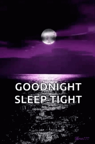Sleep Tight Good Night Shining Star GIF