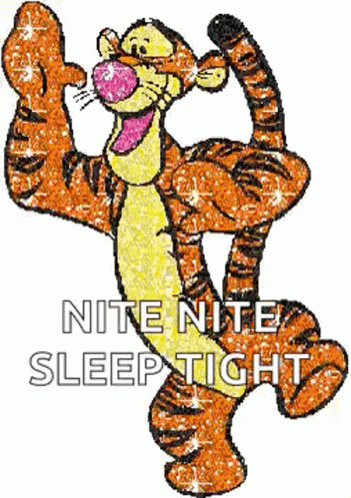 Sleep Tight Tigger Disney GIF