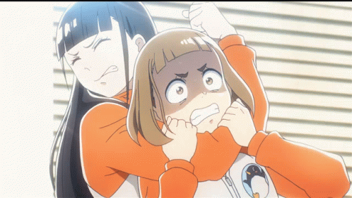 Sleeper Hold Anime Girls Place Further Than Universe GIF