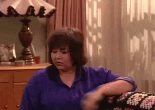 Sleeper Hold Stunned Roseanne Barr GIF