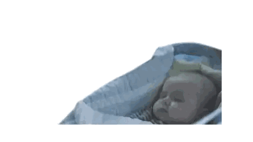 Sleeping Baby In Crib