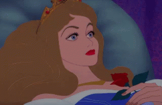 Sleeping Beauty Smiling GIF