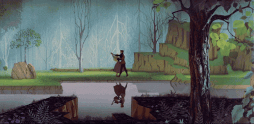 Sleeping Beauty Lake Dancing GIF