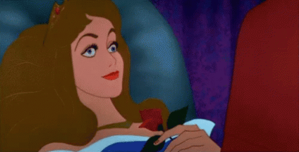 Sleeping Beauty Rolling Eyes GIF