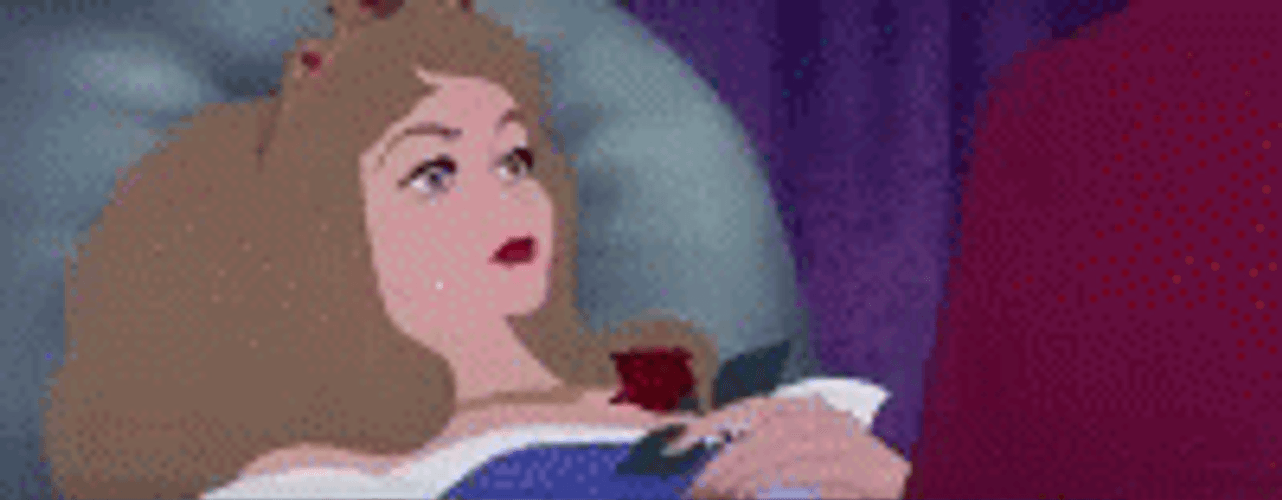 Sleeping Beauty Wake Up GIF