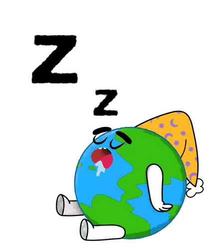Sleeping Earth with N