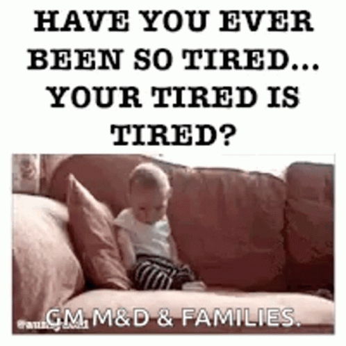Sleeping Llama Saying I'm Tired