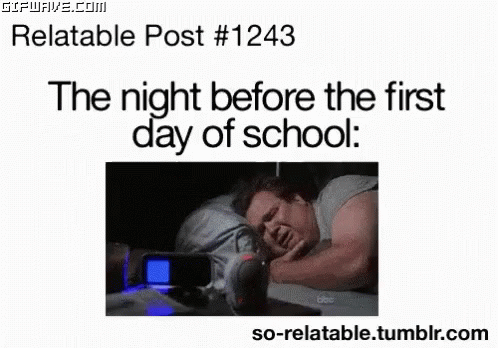 Sleeping Man Relatable Post