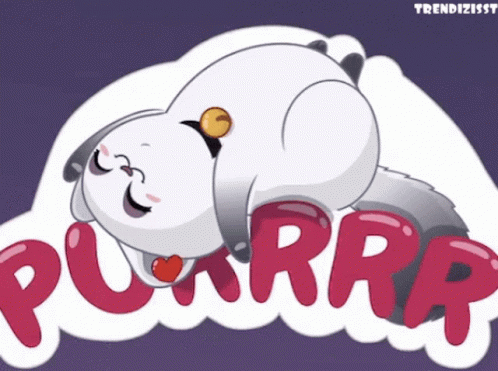 Sleeping Purr Cute Cat GIF