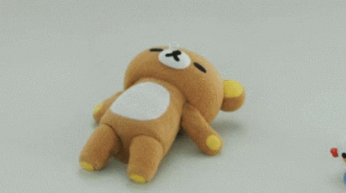 Sleeping Rilakkuma With Bubble GIF