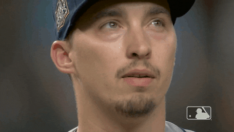 Sleepy Blake Snell GIF