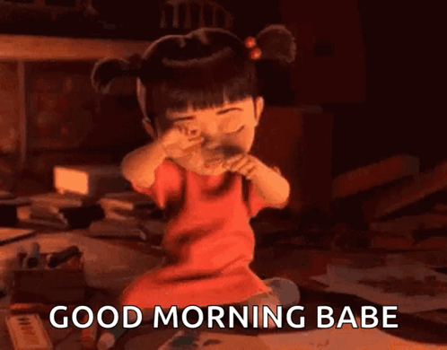Sleepy Good Morning Babe GIF