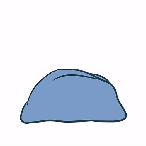 Sleepy Good Morning Blanket Covered GIF