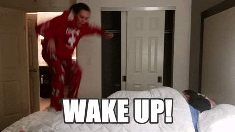 Sleepy Good Morning Wake Up GIF