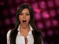 Sleepy Kim Kardashian GIF