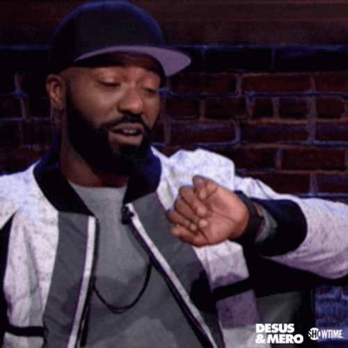 Sleepy Man Impatiently Waiting GIF