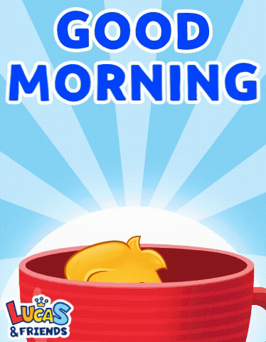 Sleepy Monday Good Morning In A Mug GIF