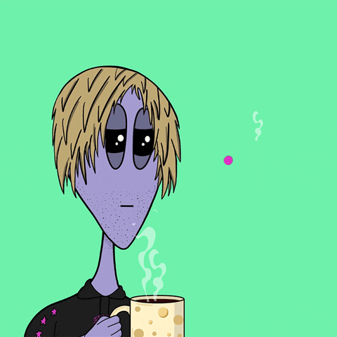 Sleepy Monday Let's Have Some Tea GIF