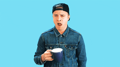 Sleepy Morning Yawn GIF