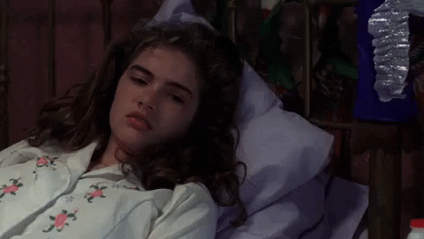 Sleepy Nancy Thompson GIF