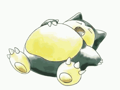 Sleepy Snorlax Gif GIF