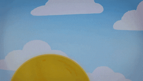 Sleepy Sun Special Good Morning GIF